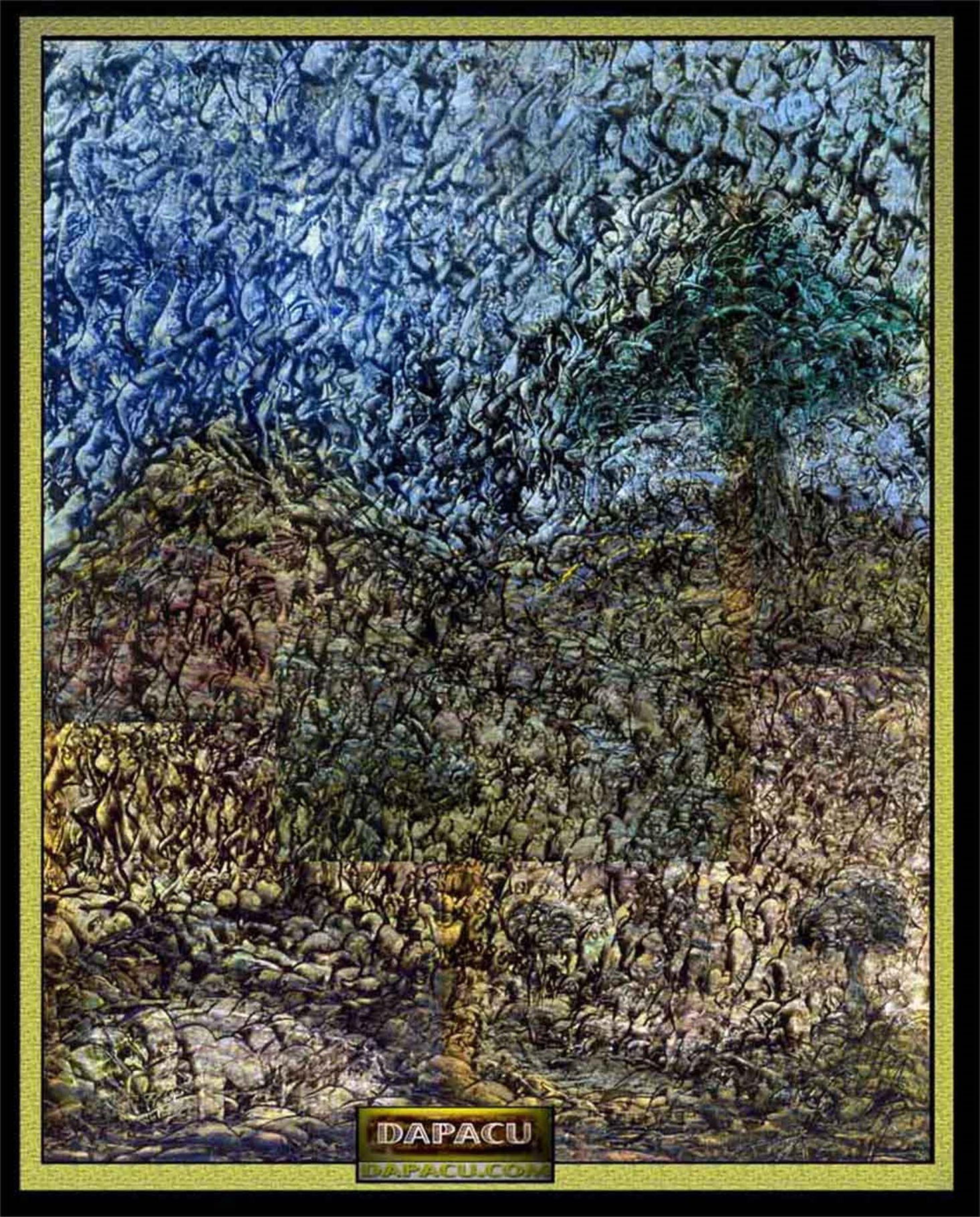 Multidimensional Paintings By Artist DAPACU